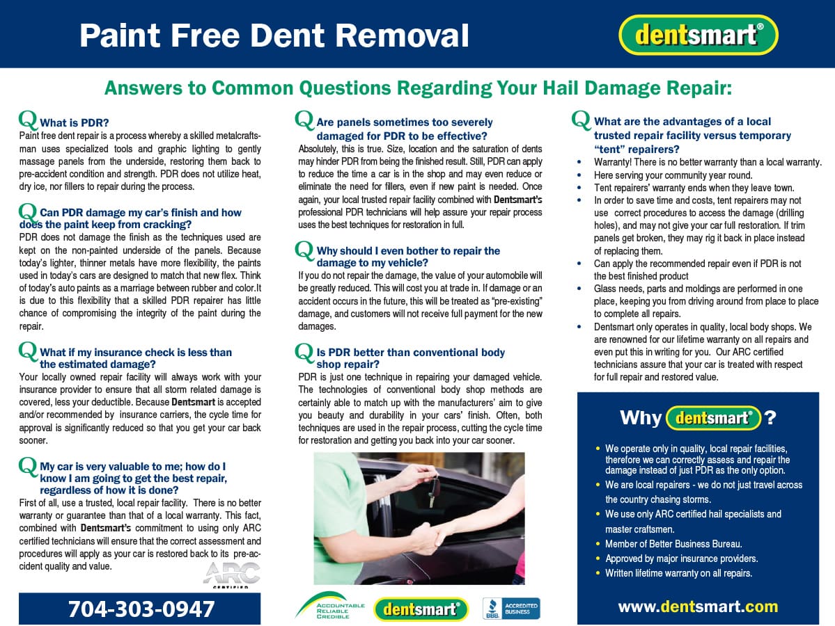 PaintFreeDentRemoval